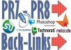 I will do 15 PR7 PR8 Backlinks on Authority Famous Brands Sites Page Rank 7, 8 Links !!@@~~