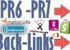 I will provide 25 PR 7, PR6 Backlinks on Authority Sites PageRank 6, 7 Seo Links from Famous Brands!!@@!!