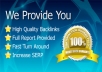 i will do ONE THOUSAND PR2+ backlinks blog comments