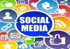 Optimize your social marketing and manage your Social Media for one month