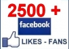 add 2000+ facebook likes Guaranteed