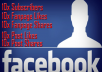 get you 10x Fanpage Likes, 10x Fanpage Shares, 10x Subscribers, 10x Post Likes & 10x Post Shares