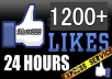 I would like to deliver 1000 additional 200 likes on your facebook fans page in just 24 to 48 hour
