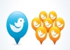 add 10,000 High Quality real looking permanent twitter followers to your twitter account within 24 hours