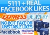 add 5,111+ Real looking Facebook likes to your fanpage without admin access