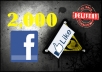 2000 Facebook likes OR 15000 Twitter followers, facebook likes, Twitter follower