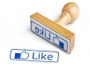 Give 1000 Facebook Page likes for $5