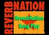Give you 200+ Reverbnation Fans,100% real without using any robotic software only