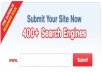 SUBMIT YOUR BLOG / WEBSITE To 400++ Search Engine + Report