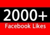 I will provide Real Human Verified 1500+ High Quality Facebook Likes for your any Fanpage within 10 days only