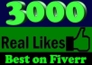 I will provide Real Human Verified 2500+ High Quality Facebook Likes for your any Fanpage within 16 days only