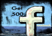 I WILL GIVE 500+ FACEBOOK LIKES FROM REAL ACCOUNTS WITH 100% Guarantee