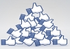 I will get you 200+ **REAL** Facebook likes