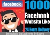 ADD 1000+ Facebook Like In Your Website/Web Page Within Few Hours Only
