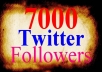  add 7000 twitter followers[Stay] to your twitter in 24 hours,dont lost followers...!!!!