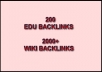 I will create The Best EDU Pyramid with 200 Edu Backlinks and 2000+ High Page Rank Wiki links Panda and Penguin Safe