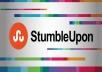 give 150 StumbleUpon likes or votes which include total 20000+ page added from 150 USA profile for your webpage or Youtube video