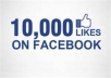 give you 10,000 facebook Likes/Followers/Post Likes