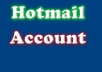 provide you 100 hotmail account within time with english name or whatever you want with GUARANTEED satisfaction 