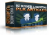provide SEO Optimized 150 Business & Marketing PLR Articles 