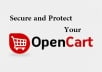 secure or Recover Hacked opencart website