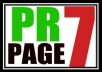 Create 39xPR7 Contextual DOFOLLOW Backlinks Manually Created for your website