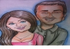 I will draw a professional caricature 