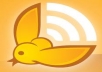 Connect your blog feed to your twitter account