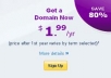 help you get a domain name from yahoo at $1.99 and give you a bonus gig