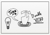 create whiteboard animation or DOODLE
