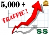 send you 5,000+ Google keyword Traffic with Guarantee