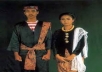 promote your product using traditional clothes East Java Indonesia.