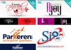 design 2 wonderfull logo for your website business brand