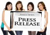 submit your website content to 20 press release distribution sites