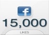 Give You 15000+ High Quality Facebook Fans On Your Page