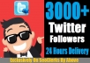 Give You 5000+ [Staying] Twitter Followers In Your Profile 