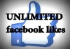 provide You, Real Human Verified 30K+ High Quality Facebook Likes for your any Fanpage