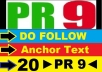 will give you PR9 Business Niche blogroll dofollow sitewide backlink