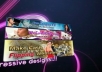 design Super Stunning And Professional Website Banner or Header With PSD File .....