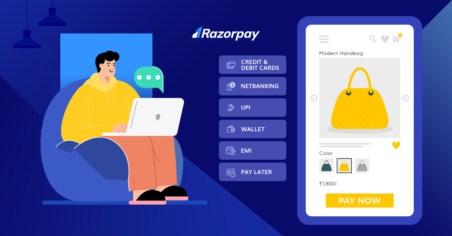 We Now Accept RazorPay!