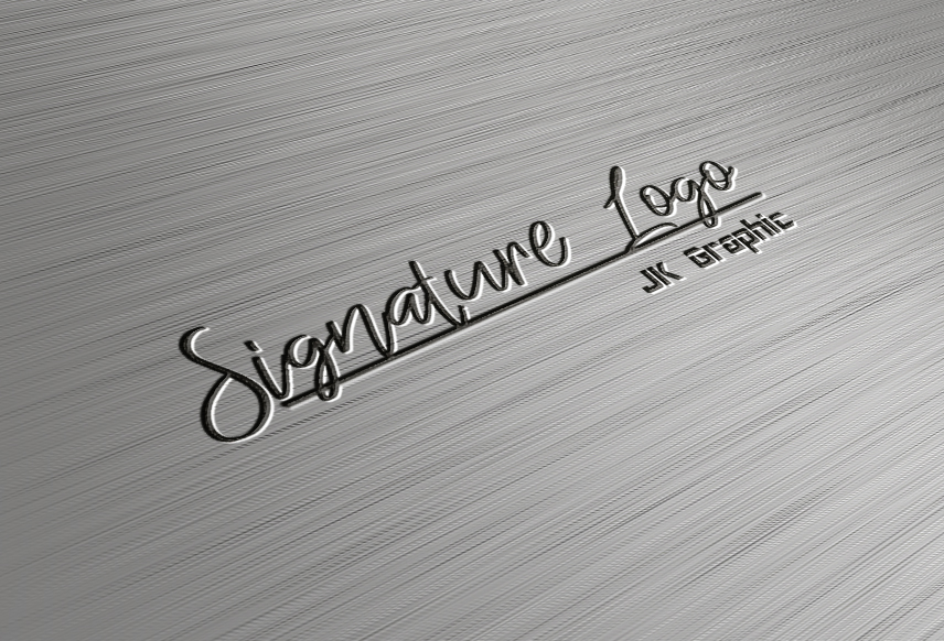 Download Design 2 Premium Signature logo with in 24 hours for $5 - SEOClerks
