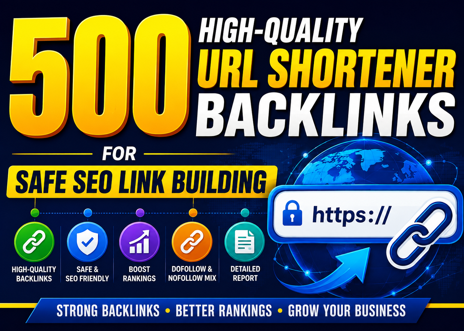 500 High-Quality URL Shortener Backlinks for Safe SEO Link Building