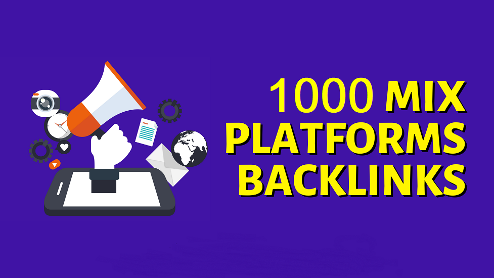 Provide You HQ PR 1000 Mix Platforms Backlinks