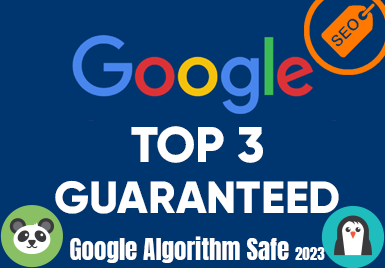 GOOGLE TOP 3 GUARANTEED - March 2023 Updated