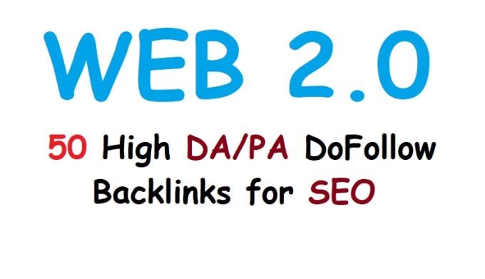 create Web 2.0 Profile, Quality Baclinks, 50+ sites, PR9 PR8 PR7 PR6 PR5 