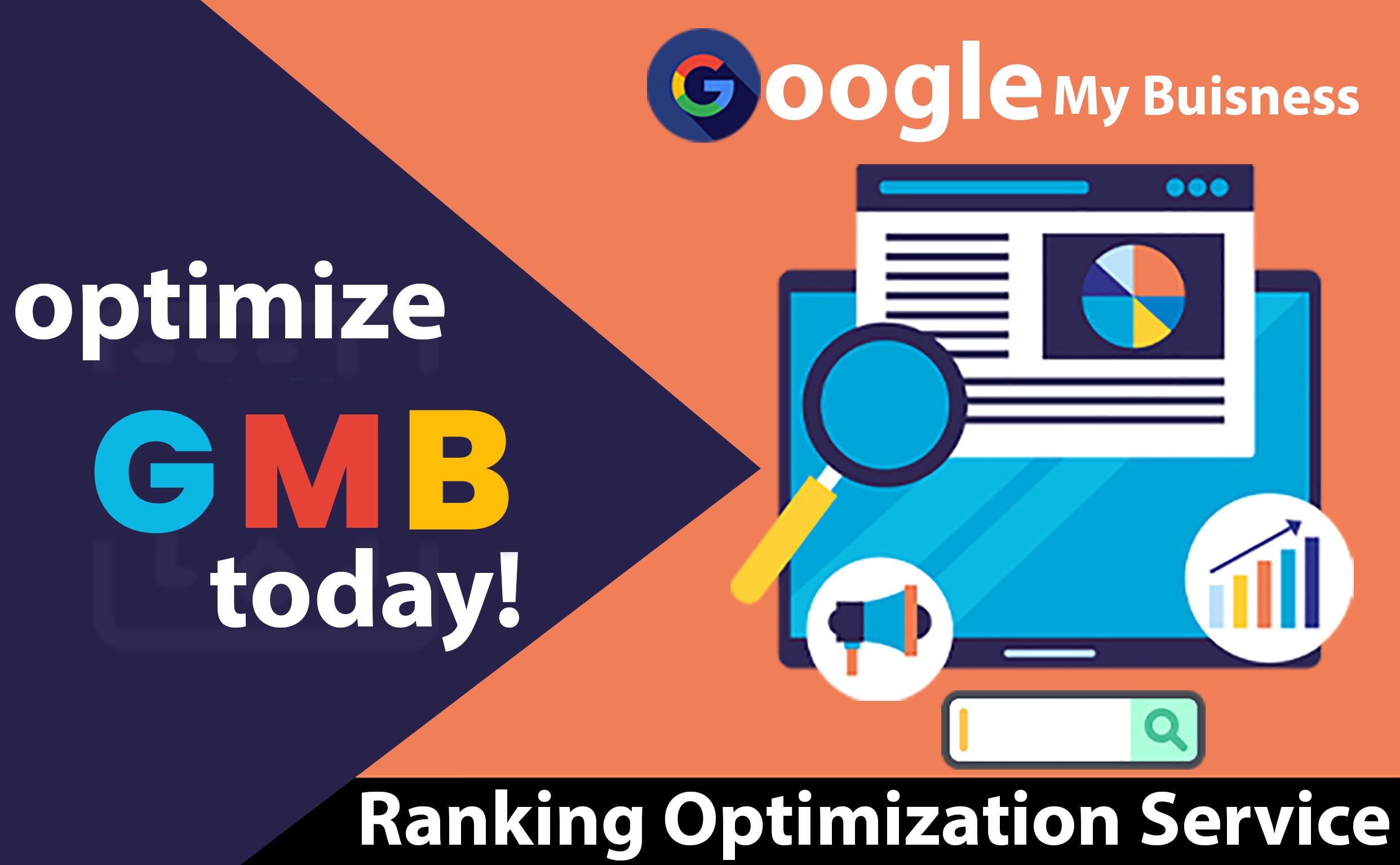 I will optimize your gmb listing for local SEO and elevate your gmb ranking
