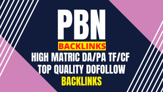 Build 10 High PA/DA/TF/CF HomePage PBN Dofollow Backlinks 