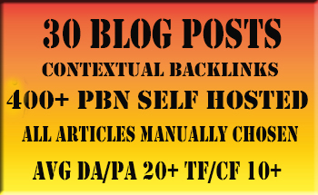 Improve Your Rankings with Up To 150+ PBN Blog Posts inc. Full Report
