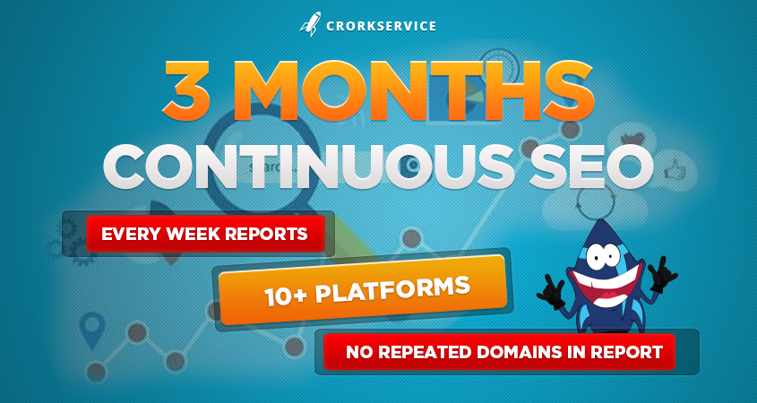 90 Days Of SEO Link Building Service, Continuous Backlinks For 3 Months