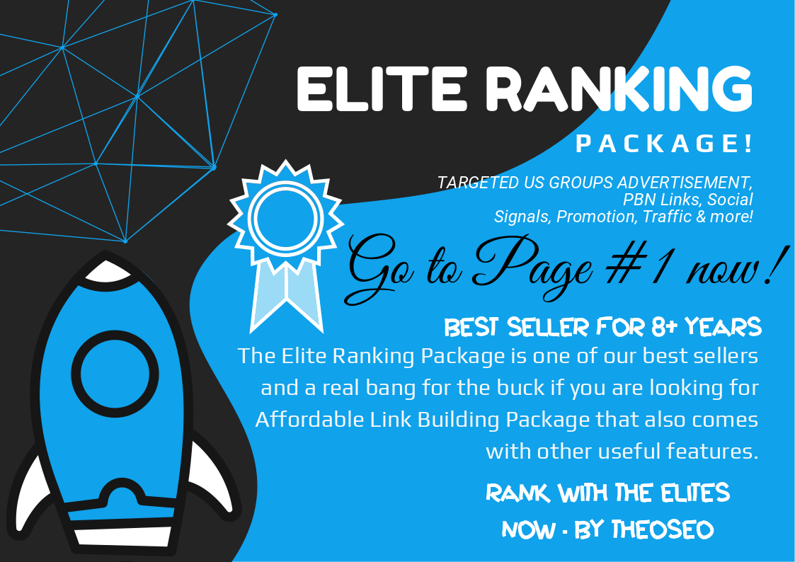 Elite Ranking Pack - US Advertisement, 3000 Social Signals, 5 PBN Backlinks, 25 Shoutout, Promotion